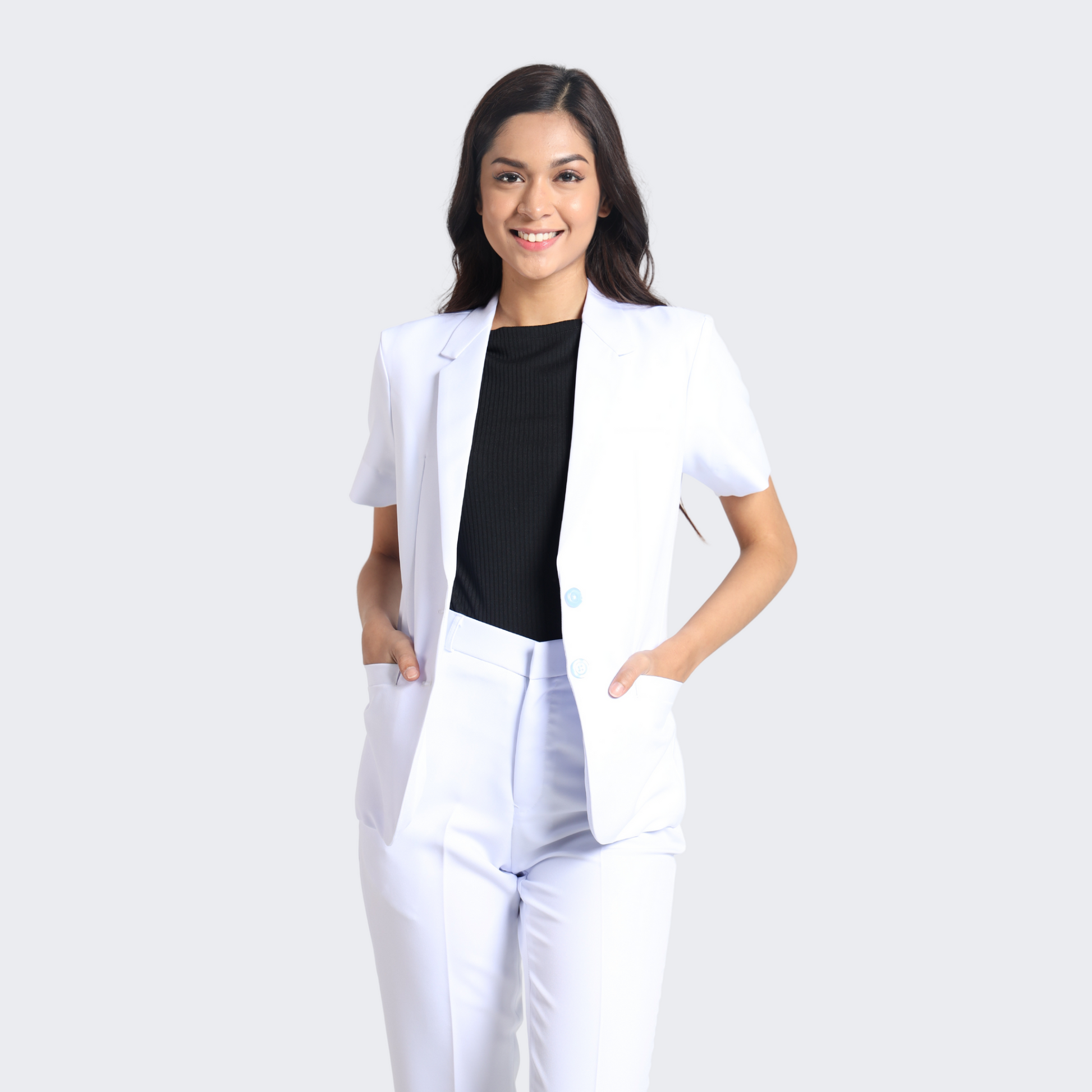 Women's blazer short shop sleeve